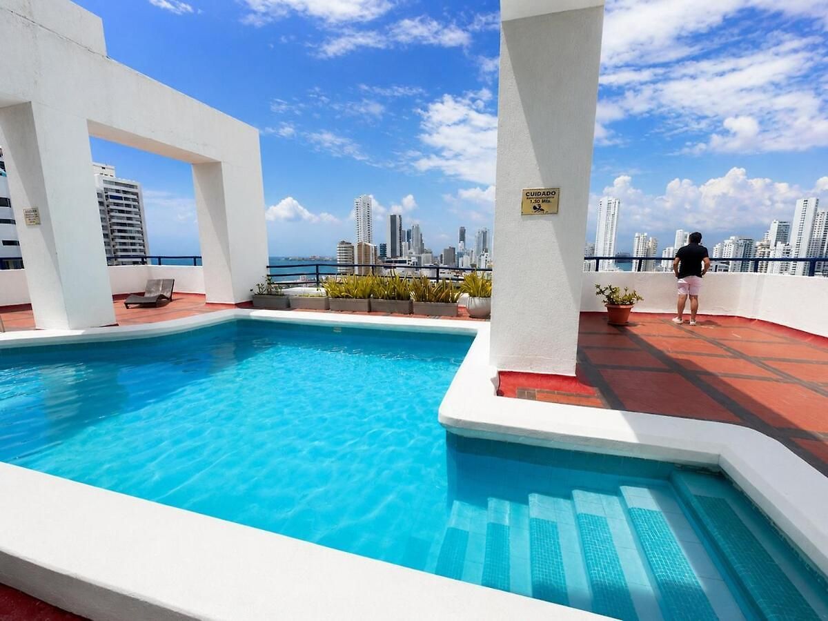 Apartamento Oceanfront Duplex With Balcony El Laguito