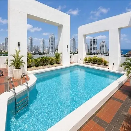 Oceanfront Duplex With Balcony El Laguito * Cartagena